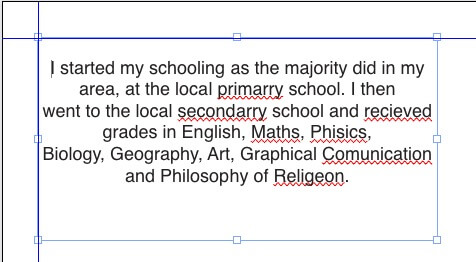 QuarkXPress spellChecker